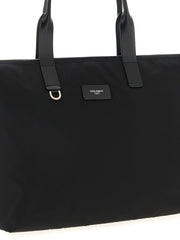 Dolce & Gabbana Black Polyamide Tote Bag