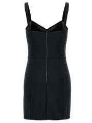 Dolce & Gabbana Black Polyester Short Dress