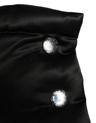 Dolce & Gabbana Black Polyester Whole Head Wrap Capello Hat - Headdresses