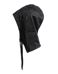 Dolce & Gabbana Black Polyester Whole Head Wrap Hat - 57 cm|S - Headdresses