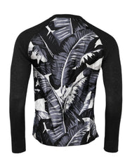 Dolce & Gabbana Black Printed Knitted Men Pullover Sweater - IT44 | XS - Sweaters