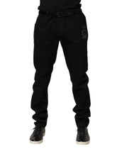 Dolce & Gabbana Black Sacred Heart Skinny Men Denim Jeans - IT58 | XXL