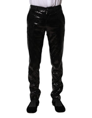 Dolce & Gabbana Black Sequined Embellishment Pants - IT44 | XS - Trousers