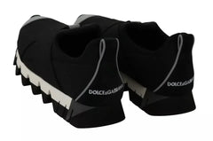 Dolce & Gabbana Black Shark Neoprene Stretch Sneakers Shoes - EU36/US5.5 - Sneakers