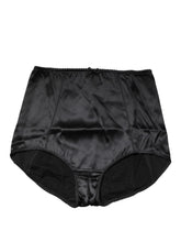 Dolce & Gabbana Black Silk Blend High Waist Girdle Panty Underwear - IT2 | S