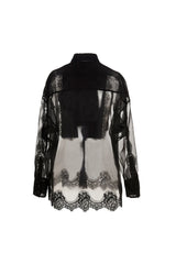Dolce & Gabbana Black Silk Blouse