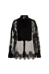 Dolce & Gabbana Black Silk Blouse