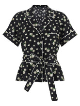 Dolce & Gabbana Black Silk Blouse