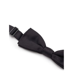 Dolce & Gabbana Black Silk Bowty - One Size - Neckties
