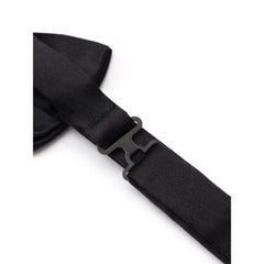 Dolce & Gabbana Black Silk Bowty - One Size - Neckties