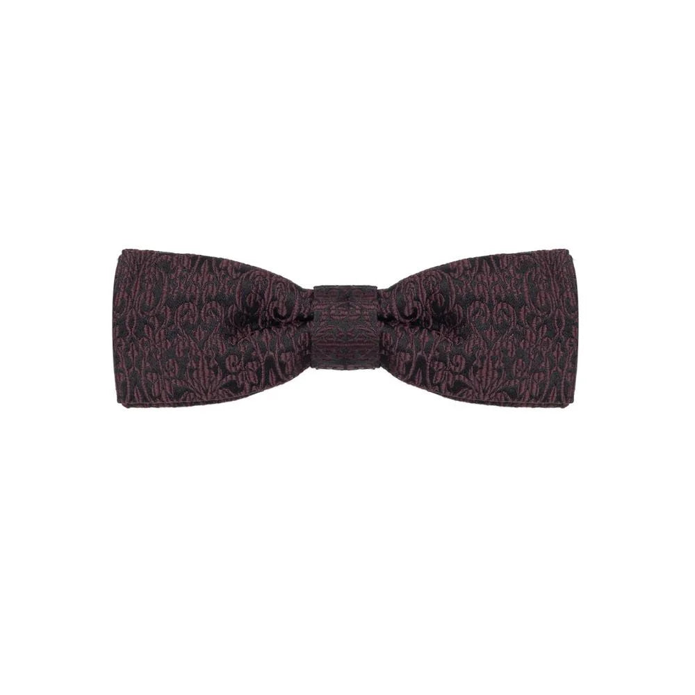 Dolce & Gabbana Black Silk Bowty - One Size - Neckties