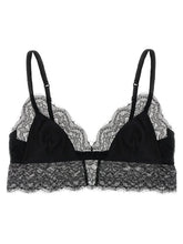 Dolce & Gabbana Schwarzer Seiden-BH