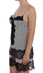 Dolce & Gabbana Black Silk Lace Babydoll Lingerie Top - Women’s Underwear Slips