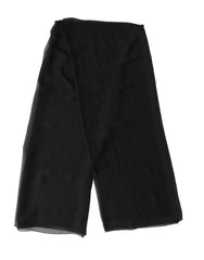 Dolce & Gabbana Black Silk Neck Wrap Shawl Stole 167cm x 126cm Scarf