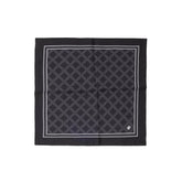 Dolce & Gabbana Black Silk Pocket Square - Handkerchiefs