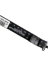 Dolce & Gabbana Black Silk Polka Dot Adjustable Neck Men Papillon Bow Tie - Neckties