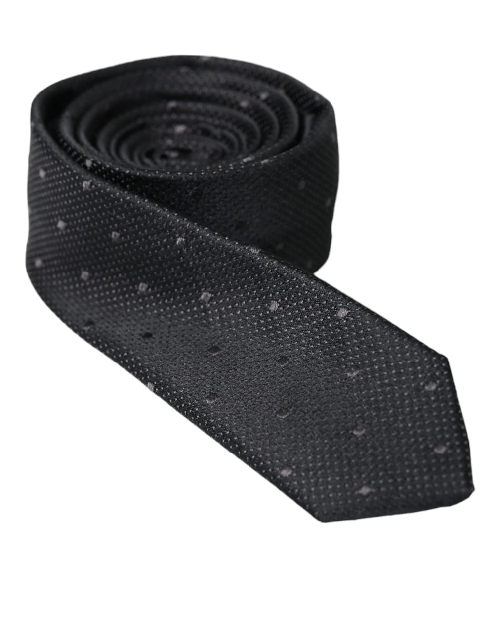 Dolce & Gabbana Black Silk Tie