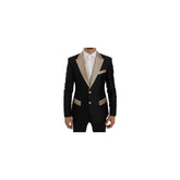 Dolce & Gabbana Black Silk Two-Piece Suit - IT44 | S