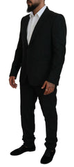 Dolce & Gabbana Black Single Breasted 2 Piece MARTINI Suit - IT56 | XL - Pant Suits