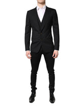 Dolce & Gabbana Black Single Breasted Formal Blazer with Vest - IT46 | S - Sport Jackets
