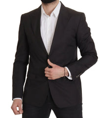 Dolce & Gabbana Black Single Breasted TAORMINA Breasted Blazer - IT50 | L - Sport Jackets