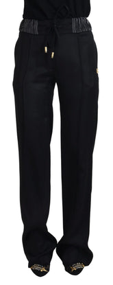 Dolce & Gabbana Black Straight Fit Cotton Pants - IT38|XS - Trousers