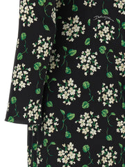 Dolce & Gabbana Black Synthetic Midi Dress
