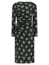 Dolce & Gabbana Black Synthetic Midi Dress