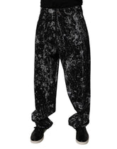 Dolce & Gabbana Black Tie Dye Cotton Straight Men Denim Jeans - IT48 | M - Jeans