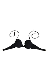 Dolce & Gabbana Black Underwire Push Up Balconette Bra Underwear - IT1 | XS - Bras