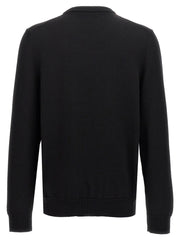 Dolce & Gabbana Black Virgin Wool Cardigan