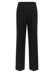 Dolce & Gabbana Black Virgin Wool Casual Pants