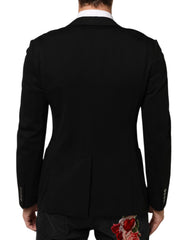 Dolce & Gabbana Black Viscose 2 Buttons Suit Jacket Blazer - IT48 | M - Sport Jackets