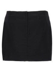 Dolce & Gabbana Black Viscose Long Skirt - IT40