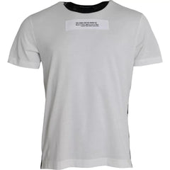 Dolce & Gabbana Black White Camouflage Round Neck T-shirt - IT44 | XS - T-Shirts