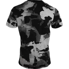 Dolce & Gabbana Black White Camouflage Round Neck T-shirt - IT44 | XS - T-Shirts