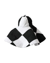 Dolce & Gabbana Black White Checkered Wide Brim Floppy Hat - 57 cm|S - Sun Hats
