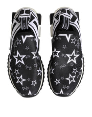 Dolce & Gabbana Black White Sorrento Low Top Sneakers Shoes - EU39/US6 - Sneakers