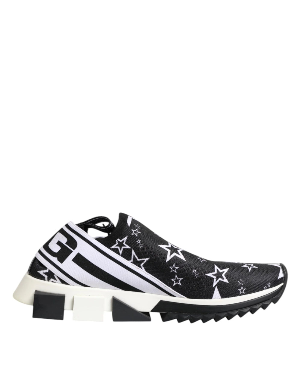 Dolce & Gabbana Black White Sorrento Low Top Sneakers Shoes - EU39/US6 - Sneakers