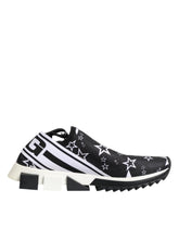 Dolce & Gabbana Black White Sorrento Low Top Sneakers Shoes - EU39/US6 - Sneakers