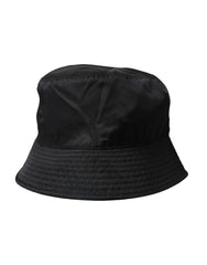 Dolce & Gabbana Black Wide Brim Cap Bucket Hat Men - 57 cm|S - Bucket Hats