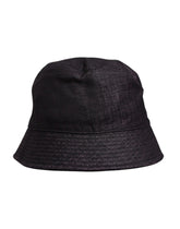 Dolce & Gabbana Black Wide Brim Nylon Bucket Hat - 59 cm|L - Bucket Hats