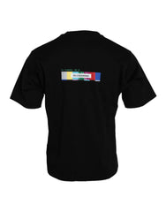 Dolce & Gabbana Black With Love Always Crew Neck Top T-shirt - T-Shirts