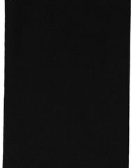 Dolce & Gabbana Black Wool Knitted Neck Shawl Foulard Scarf