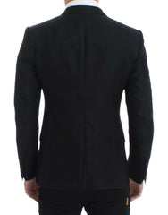 Dolce & Gabbana Black wool MARTINI slim blazer - IT46 | S - Sport Jackets