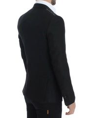 Dolce & Gabbana Black wool MARTINI slim blazer - IT46 | S - Sport Jackets