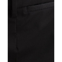 Dolce & Gabbana Black Wool Pant - IT54 | XXL - Trousers