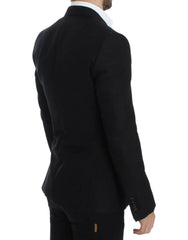 Dolce & Gabbana Black wool silk SICILIA blazer - IT46 | S - Sport Jackets