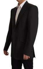 Dolce & Gabbana Black Wool Single Breasted Blazer v - IT48 | M - Sport Jackets