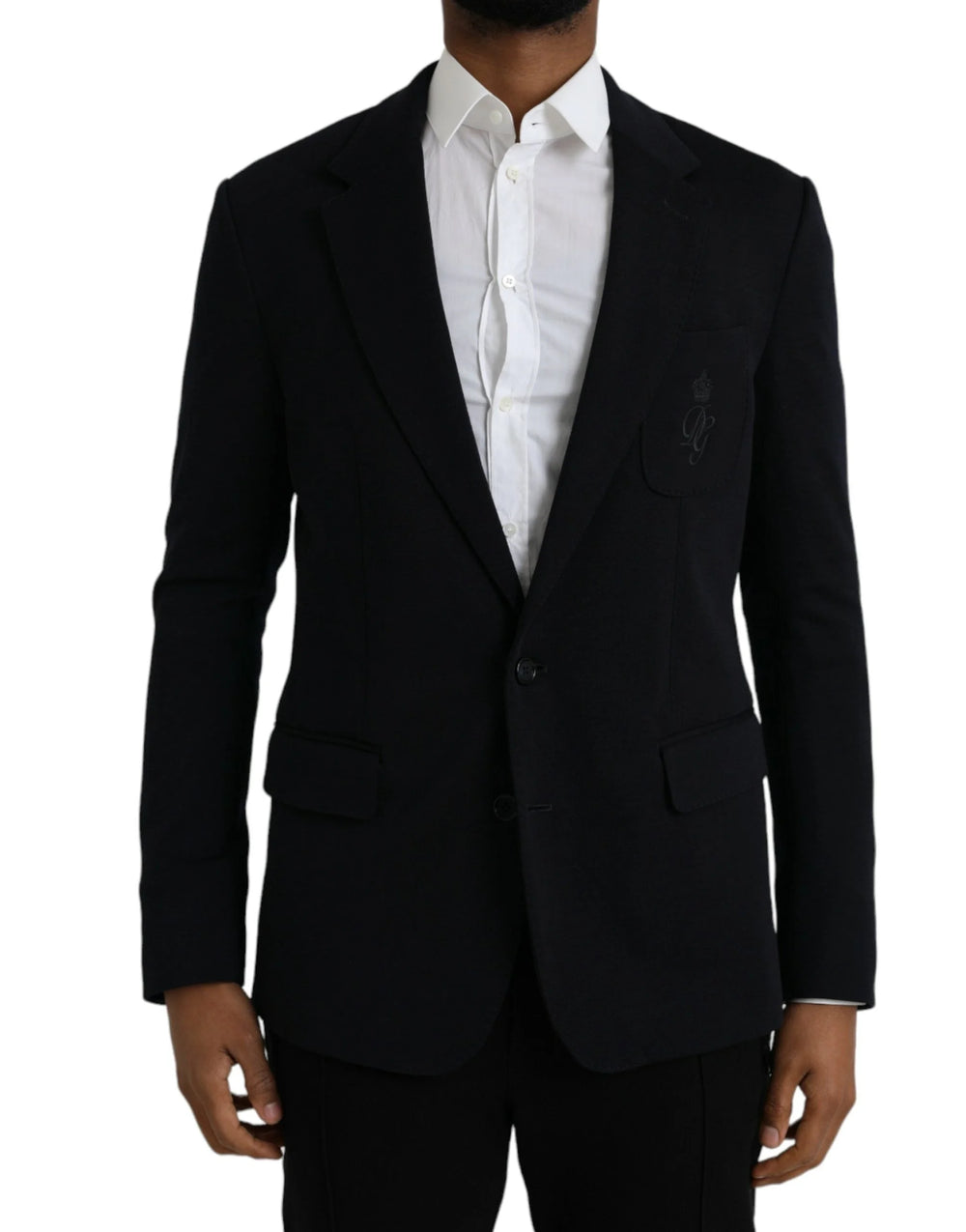 Dolce & Gabbana Black Wool Single Breasted Coat Blazer - IT44 | XS - Sport Jackets